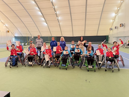 Чемпионат Московской области по теннису на колясках