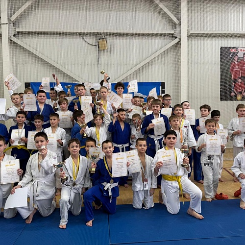 Турнир по дзюдо в селе Куликово