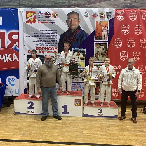 Новогодний турнир по дзюдо в Орехово-Зуево 