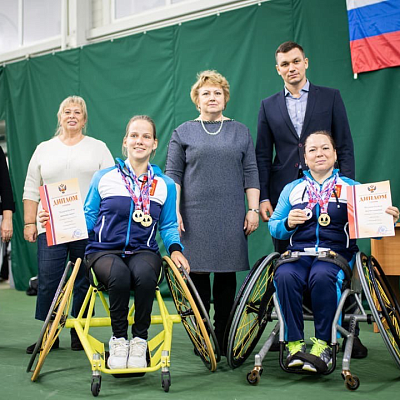 Чемпионат России по теннису на колясках для лиц с поражением опорного-двигательного аппарата